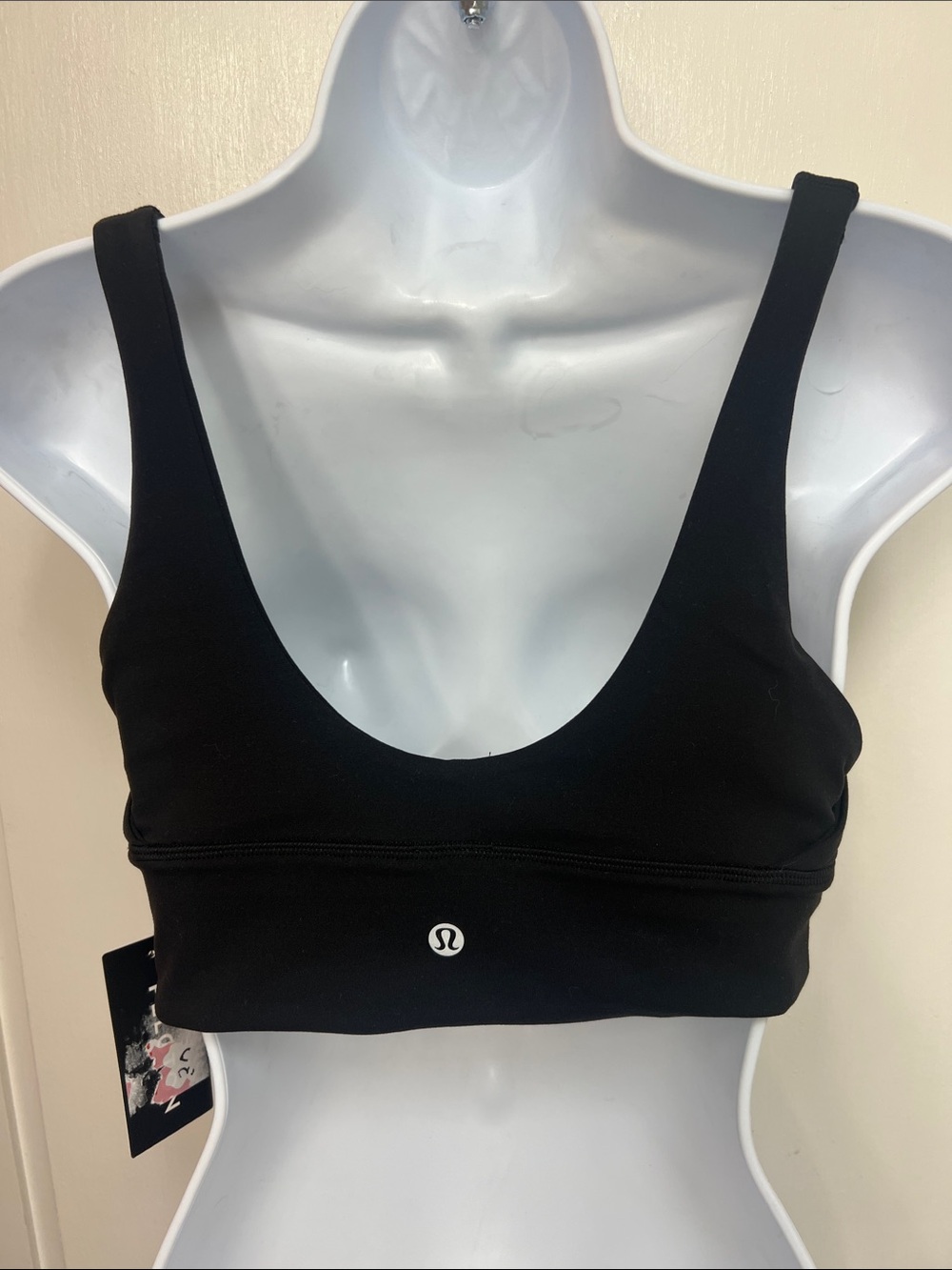 Lululemon Align Reversible Bra *Light Support, A/B cup, Black/Black, Size 10 NWT - Picture 7 of 16
